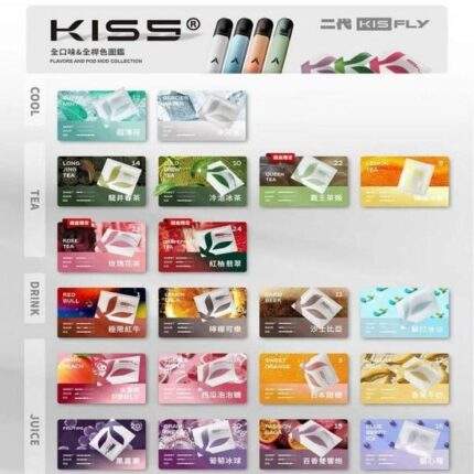 KIS5鎧斯5號五代專用煙彈|台灣現貨口味總覽
