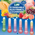 【LIMI 8000】一次性電子煙 · 15ml大容量 · 16款風味 · 台灣現貨