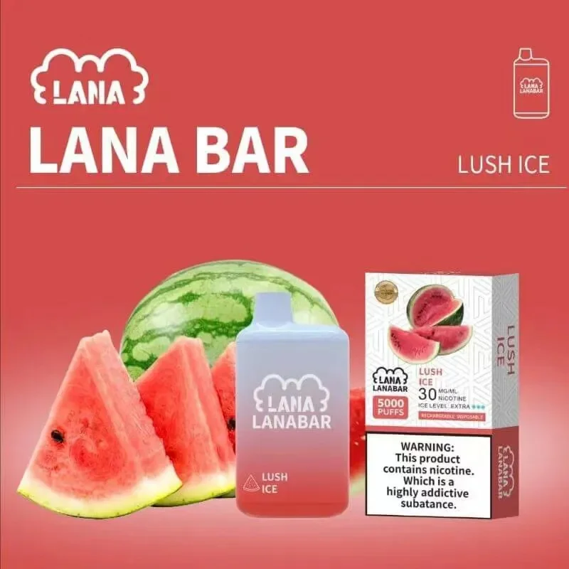 lana_bar_5000_puffs_西瓜風味_商品主圖 lana_bar_5000_puffs_西瓜風味_商品主圖